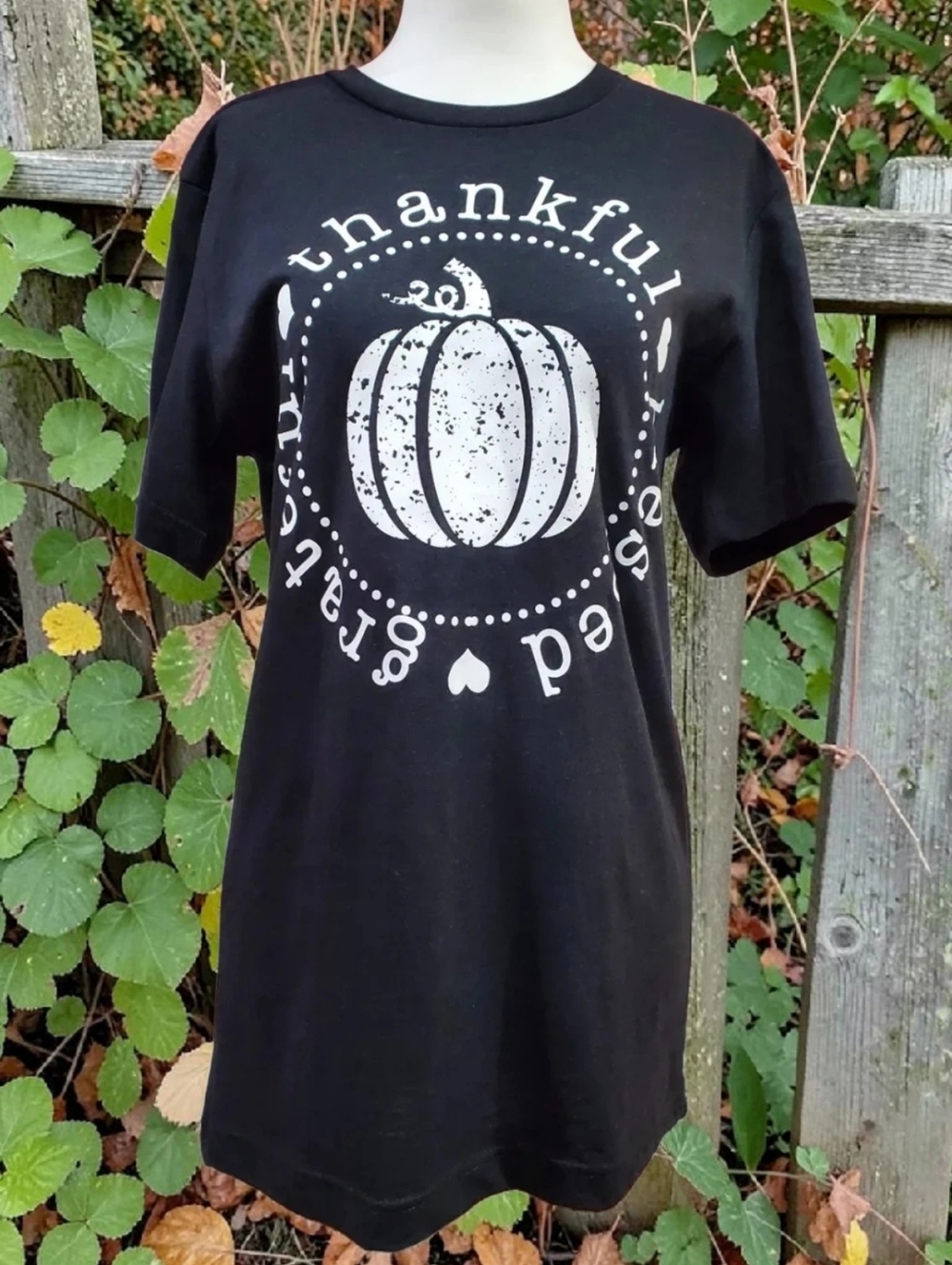 "Grateful, Thankful, Blessed" - Graphic Tee
